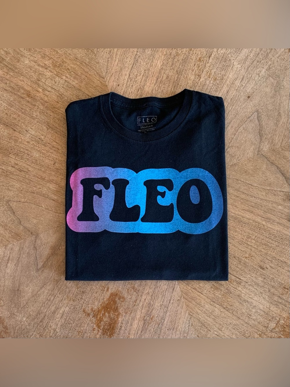 Fleo Retro Logo Long Sleeve Tee